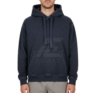 เสื้อฮู้ดดี้แบบสบายๆ ออกแบบเองได้ ปักลายนูน ขายส่ง คุณภาพสูง สำหรับผู้ชาย วัยผู้ใหญ่ - Product Image 2