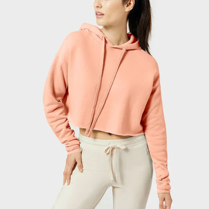 Sudadera Corta para Mujer, Estilo Moderno, Cómoda, Ligera, Transpirable, de Secado Rápido, para Otoño, MOQ Bajo - Product Image 4