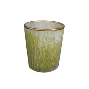 Bougeoir décoratif en verre avec motif imprimé et conception personnalisée à bas prix et tailles disponibles fournisseur en Inde - Product Image 3