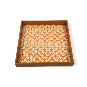 Plateau en laque moderne, design flexible, fait à la main pour servir de la nourriture et décorer la maison, origine Vietnam - Product Image 1