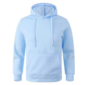 Sudadera con capucha para hombre, personalizada con logo propio, multicolor, de forro polar, con cremallera y cordón, cortavientos, antipilling, de secado rápido, para deportes de invierno - Product Image 6