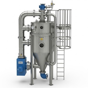 Nouveau séparateur cyclonique industriel, dépoussiéreur (acier au carbone, efficacité de 90%) pour les applications du ciment, des produits chimiques et pharmaceutiques - Product Image 1