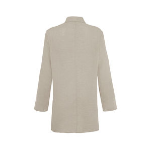 Blusa Holgada de Punto de Lino con Volantes para Mujer - Product Image 3