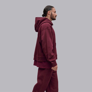 Sweat à capuche zippé thermique Boxy-Sweat à capuche surdimensionné confortable et élégant avec fermeture éclair complète, parfait pour l'extérieur - Product Image 3