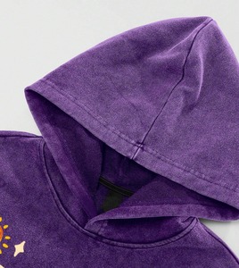 Servicio OEM, Sudaderas Extra Grandes Personalizadas de Felpa Sublimada 100% Algodón para Hombre, Otoño, Transpirables y Ecológicas - Product Image 4