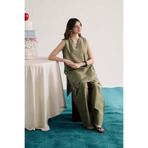 ชุดเสื้อและกางเกงปักลาย BATIK-2PC รุ่น BIC-270 พร้อมการตกแต่งลายปักอันประณีต - Product Image 5