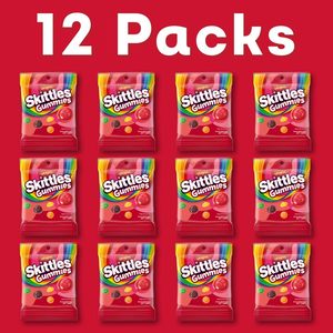 Gomitas SKITTLES Originales, Dulces de Goma Coloridos Arcoíris, Bocadillo para Llevar, Golosina para Noche de Cine, Bolsa de 5.8 oz, Paquete de 12 - Product Image 6