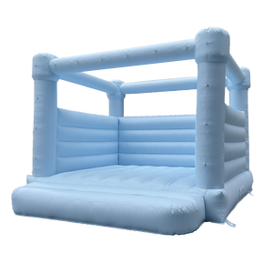 โรงงานจีนขายส่งพองปราสาทเด้งสีขาวขนาดเล็กมินิสีขาวจัมเปอร์บ้านเด้งงานแต่งงานเด็กวัยหัดเดินบ้านตีกลับ - Product Image 6