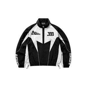 Chaqueta y Pantalón Corto de Invierno 2026 Más Vendidos, Estilo Urbano, con Parches Bordados, Chaqueta Cortavientos con Cremallera y Logotipo Personalizado para Hombre - Product Image 4