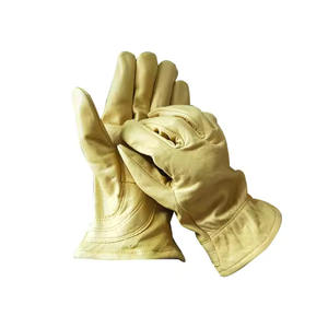 Guantes de trabajo profesionales resistentes recién llegados al mejor precio, guantes de cuero de diseño personalizado para uso diario - Product Image 6