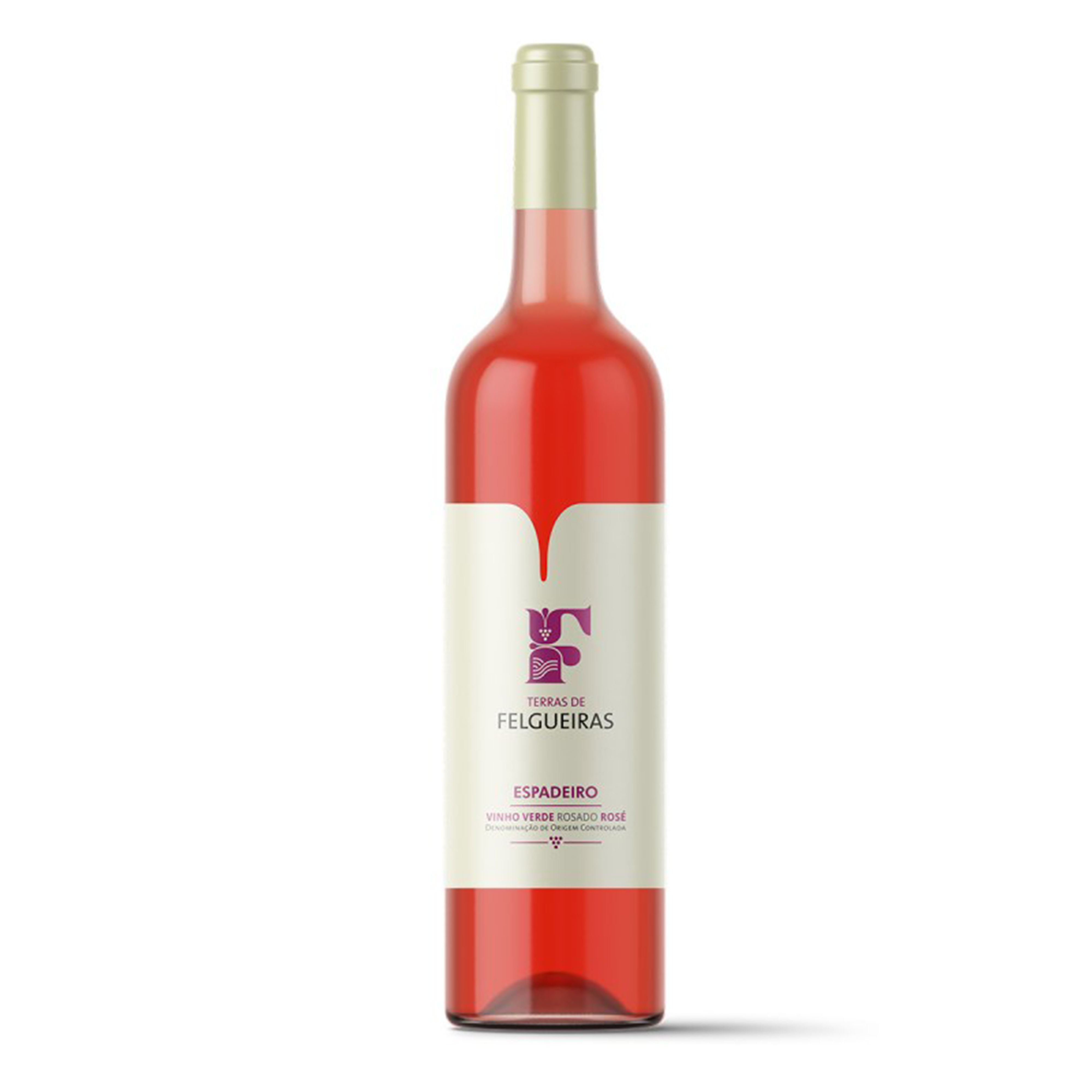 rose wine vinho verde doc terras de felgueiras rosado