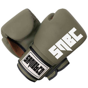 Guantes de boxeo Hook And Loop 10 Oz Muay Thai Kickboxing MMA Sparring Guantes de entrenamiento - Product Image 1