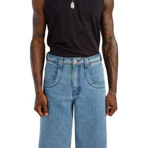 Crown Cannon Jeans à jambes larges Lavage antique 26 ouverture inférieure avec broderie du logo de la couronne et rivets personnalisés - Product Image 5