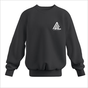 Vêtements décontractés pour manches régulières 100% coton noir sweat ras du cou épais à manches longues vente en gros haut tenue décontracté Jogging - Product Image 6