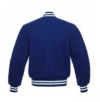 Veste universitaire en laine personnalisée de haute qualité pour hommes conception patchwork de streetwear d'hiver avec style de vestes de bombardier Letterman