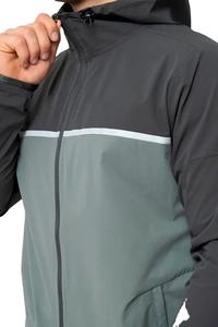 Ensemble veste coupe-vent et short surdimensionné personnalisé Ensemble pour homme Veste imperméable pour l'extérieur Survêtement en nylon pour l'été - Product Image 6