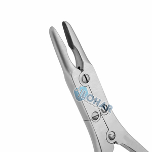 Quirúrgico Dental ortopédico Ruskin Rongeur 6 6 "longitud 3mm mordida fórceps hueso corte fórceps equipo médico - Product Image 5