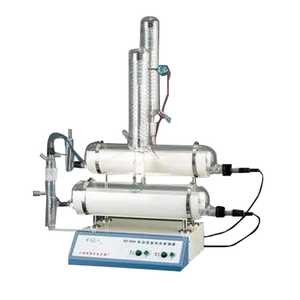 Sistema de destilación de agua doble duradero de alta calidad con calentador de cuarzo y medidas de seguridad triples OEM personalizable - Product Image 1