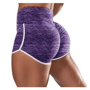 Pantalones cortos atléticos para mujer Dolphin Running Yoga Gym Workout Sport Hot Sexy Girls Short Seamless fitness Workout - Product Image 4