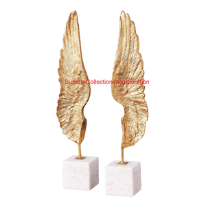 Sculpture de sol en métal moderne de luxe élégant ruban argenté vague Art et Sculpture contemporains pour salon décor à la maison - Product Image 2