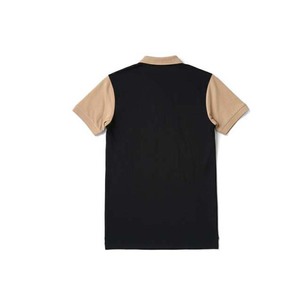 Men's Plus Size Breathable Jersey for <b>Shirt</b> Short Sleeve Knitted Casual Zipper <b>Collar</b> Solid Design - Product Image 2