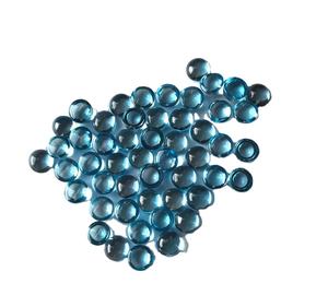 3mm Natural para Topacio Azul suizo Cabujón suelto Piedra preciosa Calidad AAA Certificado IGI Tratamiento térmico Precio al por mayor de Vivaaz - Product Image 2