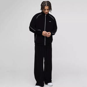 Dernier design pakistanais pour hommes et ensemble de 2 pièces de haute qualité, vêtements de sport de rue, survêtement en chenille brodé pour hommes - Product Image 1