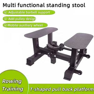 Plateforme haute multifonctionnelle VIGFIT T-Bar Row pour les exercices de rame sur barre en T, squats et levées de fessiers en position debout - Product Image 5