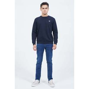 Custom logo Men's BAILZ Crew Neck Sweatshirt Long Sleeves Anti-Wrinkle & Anti-Shrink 3D Embroidered Screen <b>Printed</b> Sizes XXS XL - Product Image 2