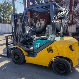 Chariot élévateur d'occasion Komatsu FD25-16, Japon, 2,5 tonnes, moteur Yanmar 4D94LE, machine d'occasion, alimenté au carburant, 2500 kg - Product Image 3