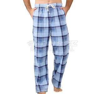 2025 pantalones de franela de etiqueta privada de estilo informal para hombres más vendidos lienzo ligero 100% algodón cintura media patrón recto - Product Image 3