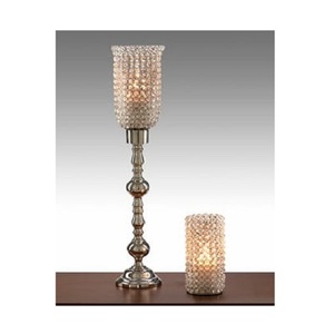 Ensemble de deux bougeoirs en marbre avec bougeoir de forme ronde de qualité exclusive à un prix abordable - Product Image 2