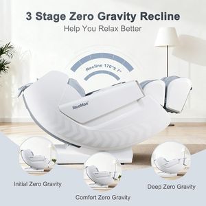 Comfort Relaxation Classic Massage Lounge Chair Airbag Heating Compress Zero Gravity Full Body Relax Electric Factory Sale - Product Image 5