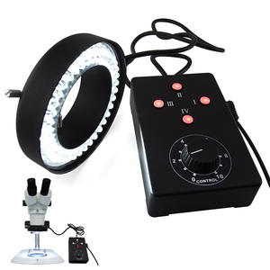 Anillo de Luz Profesional para Visión Artificial, Control Inteligente de 4 Zonas, 72 LED, 100,000 Horas de Vida Útil, Carcasa Metálica, Diseño Duradero - Product Image 1