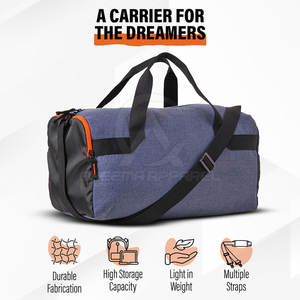 Sac de sport durable conçu pour les voyages, la gym, l'entraînement sportif et le transport quotidien, offrant un rangement pratique et une manipulation confortable - Product Image 3