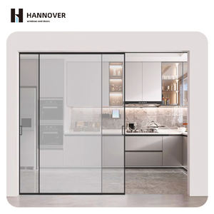 ตัวแบ่งประตูบานเลื่อนอลูมิเนียมมีสไตล์สำหรับ<span class=keywords><strong>ห้อง</strong></span>อพาร์ทเมนต์และสำนักงานที่ทันสมัย - Product Image 1