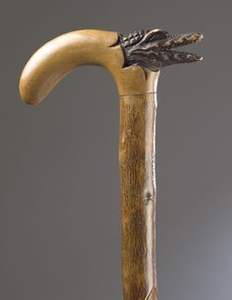 Mango HECHO A MANO Cuerno de búfalo Tamaño personalizado Cuerno de búfalo natural Mango de palo de vaca de color natural de la mejor calidad - Product Image 3