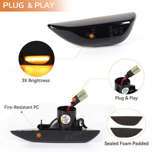 Piezas de coche, luces LED dinámicas de posición lateral para <span class=keywords><strong>Opel</strong></span> <span class=keywords><strong>Mokka</strong></span> X Chevrolet Trax Buick Encore, lámpara de señal de giro, Bombilla lateral para correr - Product Image 5