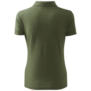 Polo de golf en coton de haute qualité pour femmes |   Vêtements décontractés respirants à séchage rapide en tricot, streetwear, logo personnalisé, vente en gros - Product Image 2