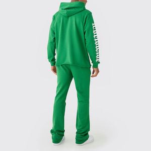 Survêtement pour homme léger personnalisé 500 g/m², coupe droite ample, 100 % coton, respirant, séchage rapide, écologique, surdimensionné pour l'hiver - Product Image 2