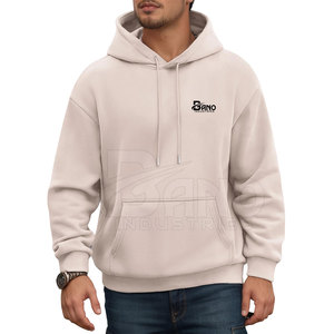 Novedad, Sudaderas con Capucha de Invierno para Hombre de Primera Calidad, 100% Algodón, Ropa Casual Transpirable, Logotipo Personalizado para Adultos - Product Image 1