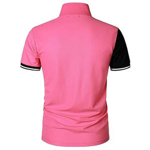2025 Polos de alta calidad para hombre Smart Casual Floral manga bolsillo XL venta al por mayor alta tela de algodón Golf logotipo personalizado OEM - Product Image 2