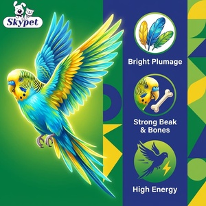 ผู้ผลิตอาหาร<span class=keywords><strong>นก</strong></span>แก้วโปรตีนสูง อาหารนกจากธัญพืชธรรมชาติสำหรับ<span class=keywords><strong>นก</strong></span>แก้ว ขายส่ง รับผลิตแบรนด์ส่วนตัว โรงงานผลิตอุปกรณ์สัตว์เลี้ยง - Product Image 3