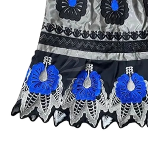 High Quality Customized Women's Punk Style Ball Gown Mini <b>Skirts</b> Solid Embroidery 100% Cotton <b>Chiffon</b> Summer Breathable - Product Image 3