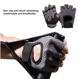 Gants d'haltérophilie unisexe avec paume rembourrée et design respirant pour la forme physique quotidienne - Product Image 3