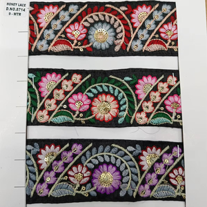 กระเป๋ารองเท้าผ้าโปร่งปักลายดอกไม้ผ้าโปร่งนุ่มสำหรับนักธุรกิจชุดราตรี - Product Image 1