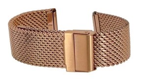 WD011 Bracelet de montre intelligent unisexe de luxe, résistant à l'eau, durable, respirant, réglable, en acier inoxydable, avec fermoir papillon - Product Image 6