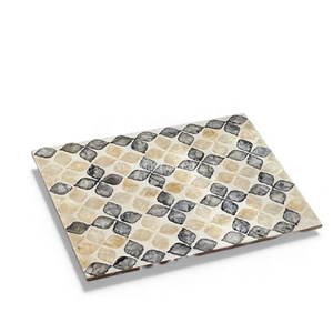 Mantel Individual Rectangular Ecológico de Nácar para Cenas Informales y Decoración de Mesa Natural - Product Image 1