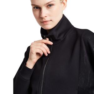 เสื้อแจ็กเก็ตมีฮู้ดคอเต่าสำหรับผู้หญิงเสื้อมีซิปแขนยาว - Product Image 3