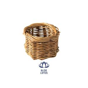 Panier en rotin organisateur personnalisé stockage de fruits et de pain - Product Image 1